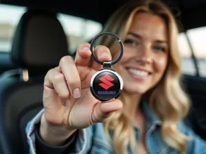 Suzuki Portallaves Anillo Aleación Metálica